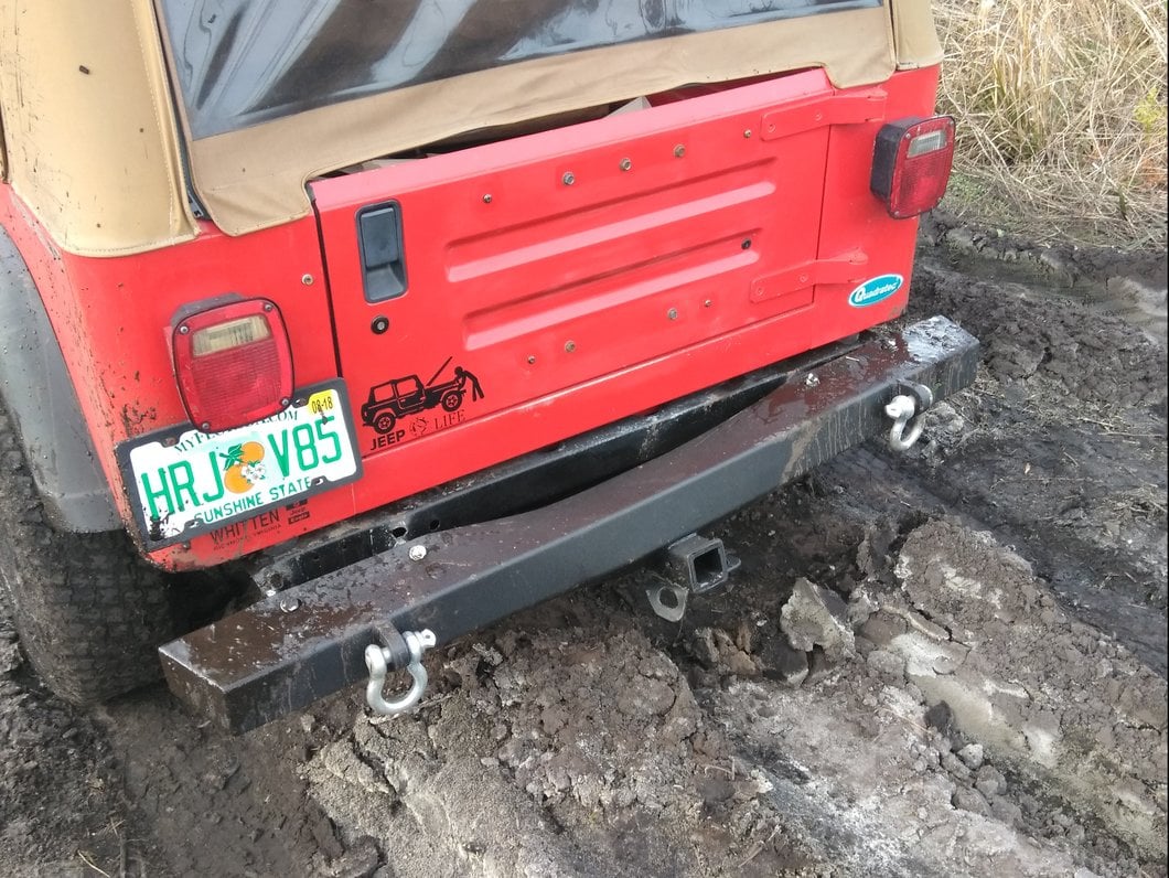 Barricade Classic Rear Bumper (87-06 Jeep Wrangler YJ & TJ)