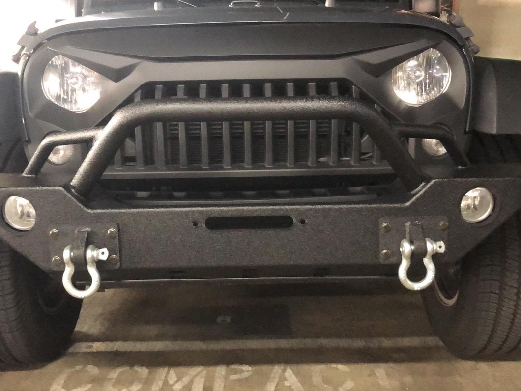 Barricade Alloy Series Aluminum Front Bumper (07-18 Jeep Wrangler JK)