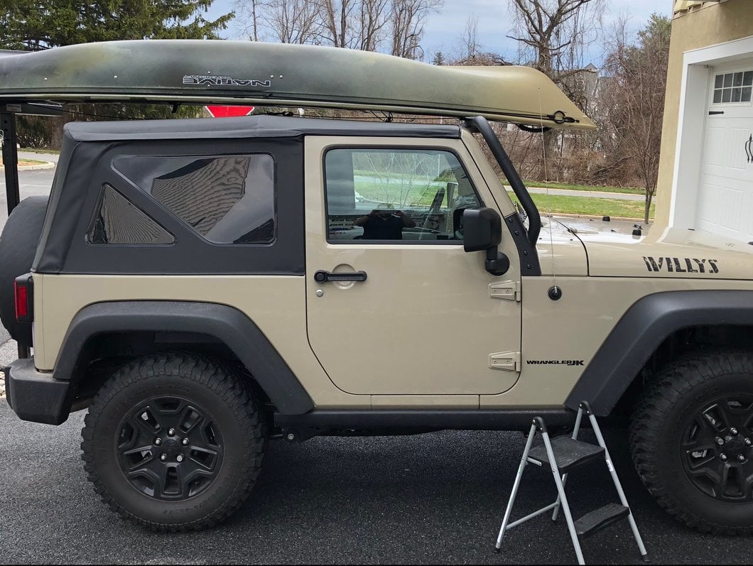 Barricade Windshield Light Mount (07-18 Jeep Wrangler JK)