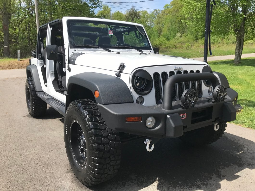 Barricade Rectangular Adventure Mirrors; Textured Black (07-25 Jeep Wrangler JK & JL)