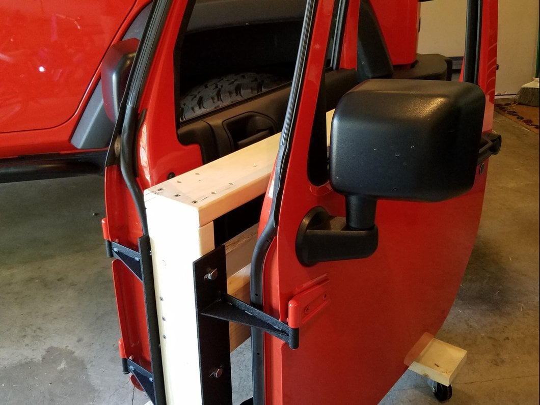 Barricade Door Storage Hangers (07-18 Jeep Wrangler JK)