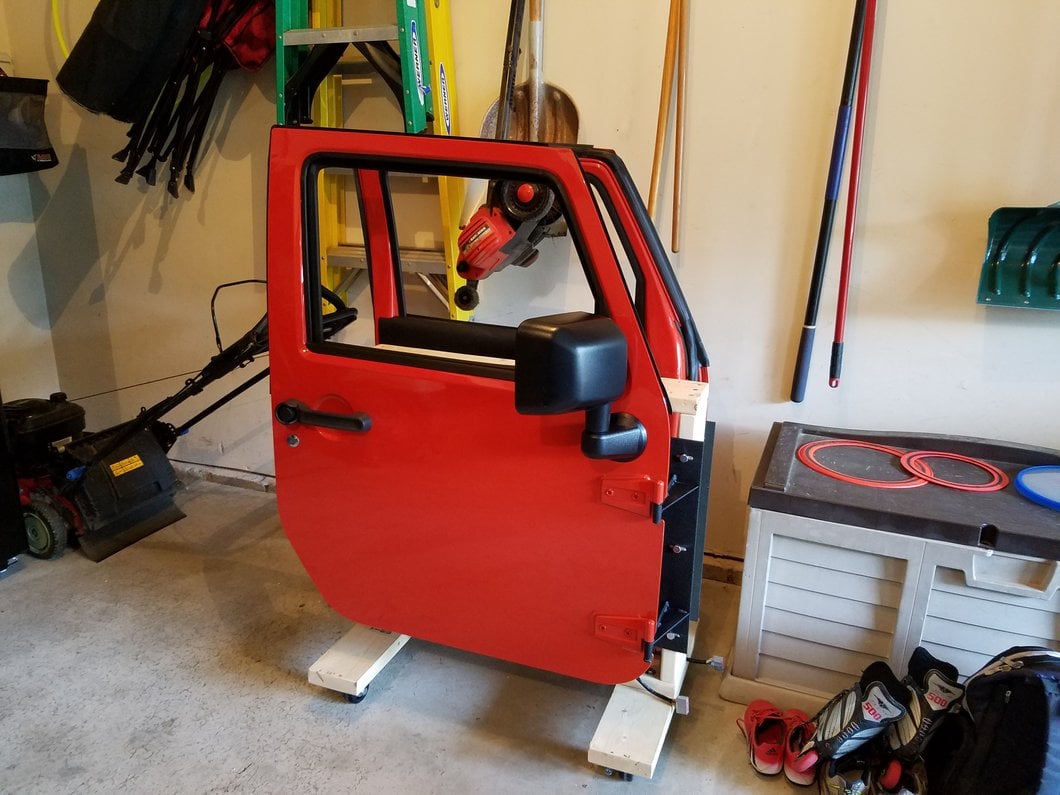 Barricade Door Storage Hangers (07-18 Jeep Wrangler JK)