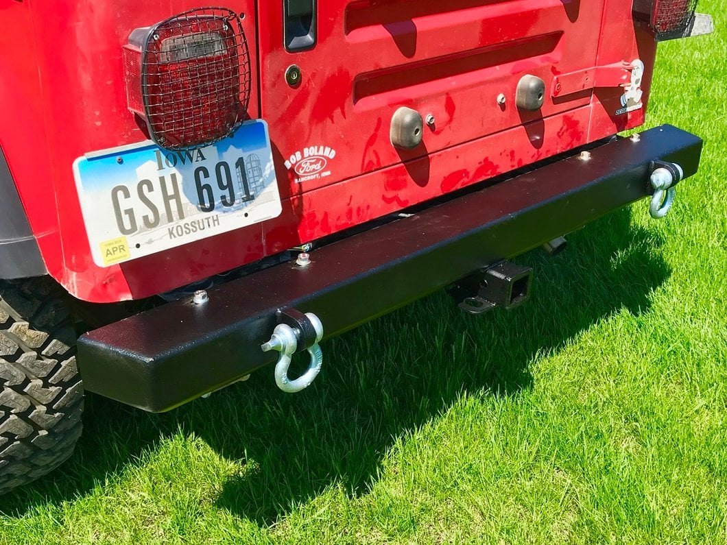 Barricade Classic Rear Bumper (87-06 Jeep Wrangler YJ & TJ)