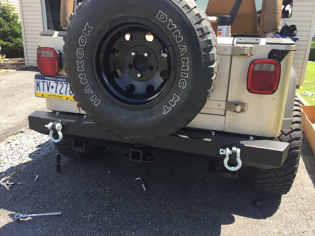 Barricade Classic Rear Bumper (87-06 Jeep Wrangler YJ & TJ)