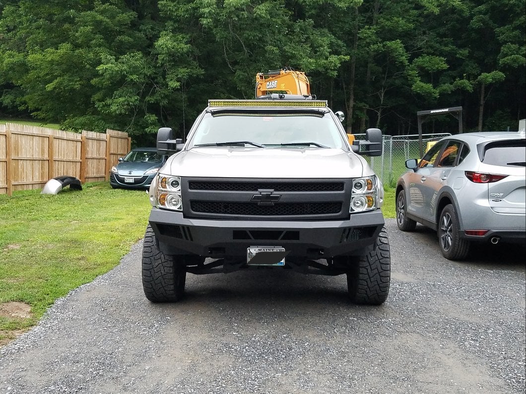 Barricade Extreme HD Front Bumper (07-13 Silverado 1500)