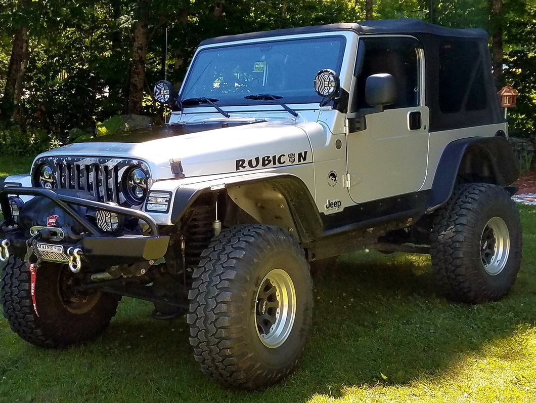 Barricade Extreme HD Rock Sliders; Textured Black (97-06 Jeep Wrangler TJ, Excluding Unlimited)