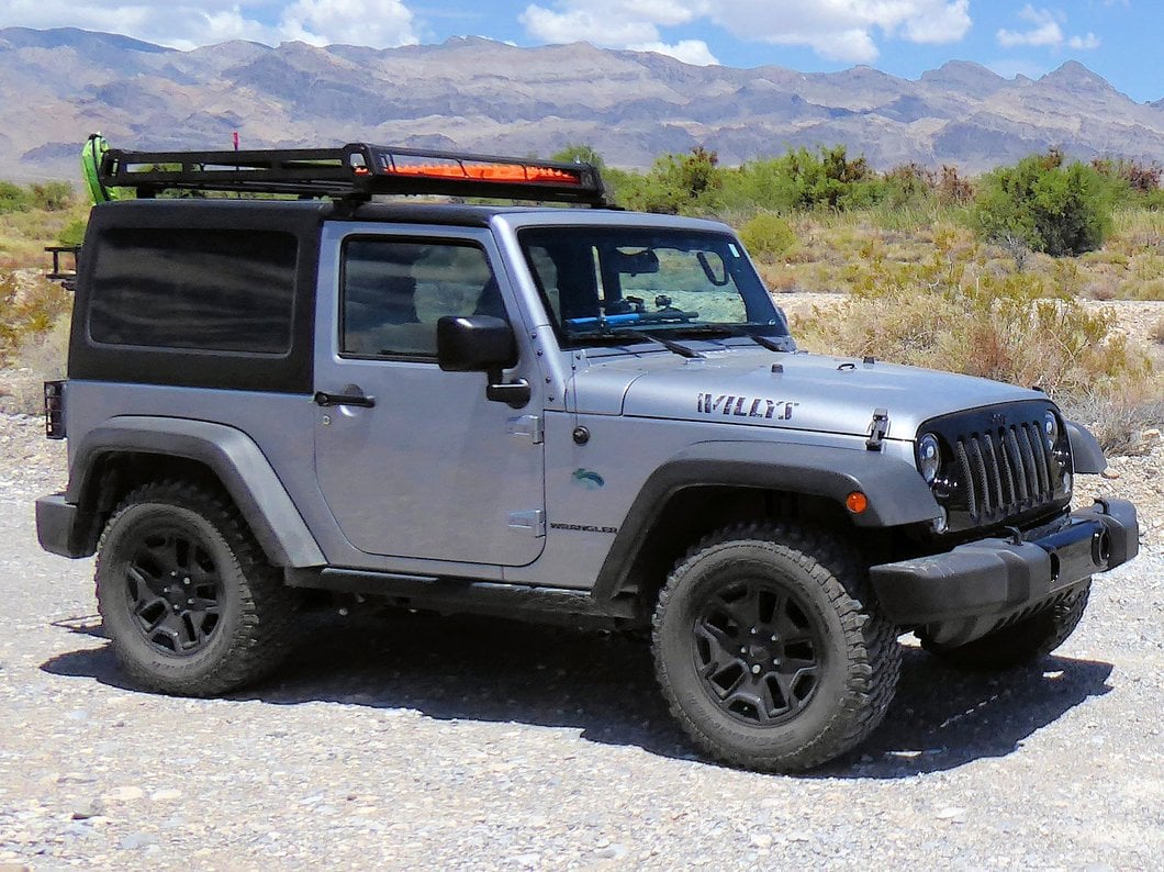 Barricade Removable Hard Top Roof Basket (07-18 Jeep Wrangler JK)