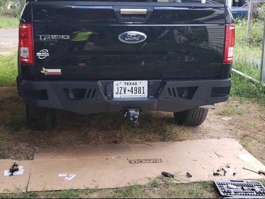 Barricade Extreme HD Rear Bumper for Factory Hitches (15-20 F-150, Excluding Raptor)