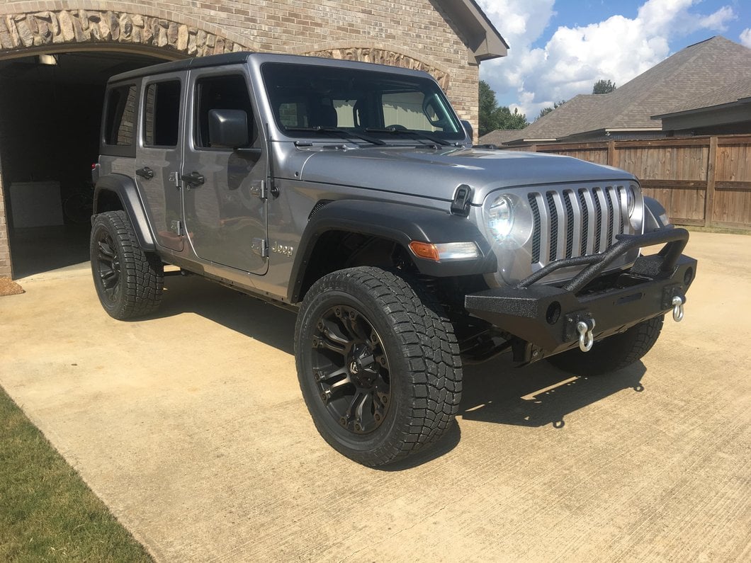 Barricade Alloy Series Aluminum Front Bumper (18-25 Jeep Wrangler JL)