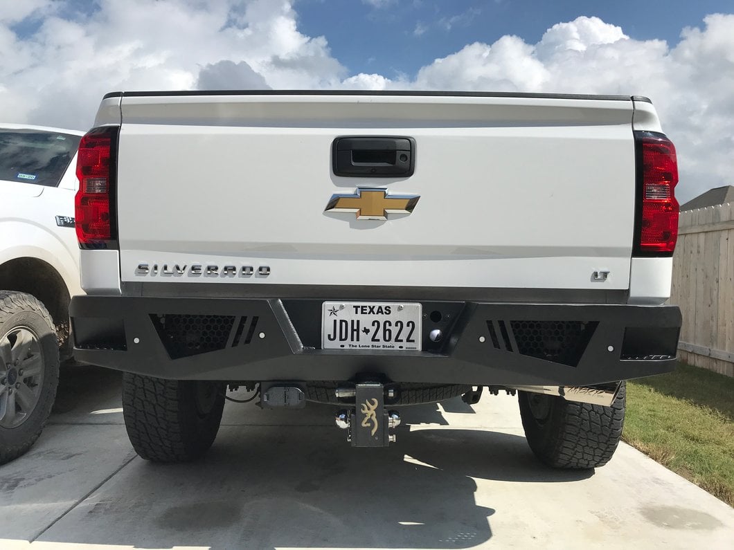Barricade Extreme HD Rear Bumper (07-18 Silverado 1500)