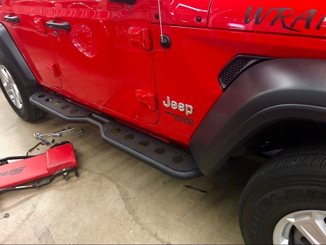 Barricade Extreme Heavy Duty Rocker Steps (18-25 Jeep Wrangler JL 4-Door)