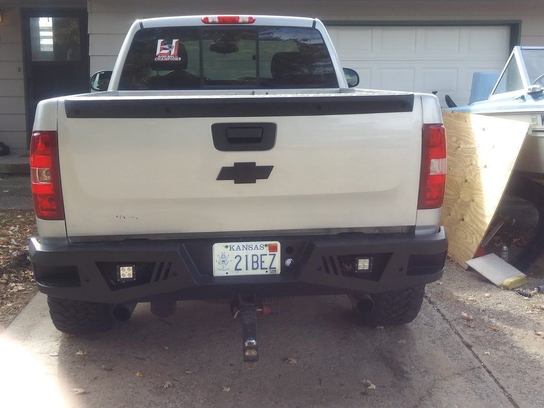 Barricade Extreme HD Rear Bumper (07-18 Silverado 1500)