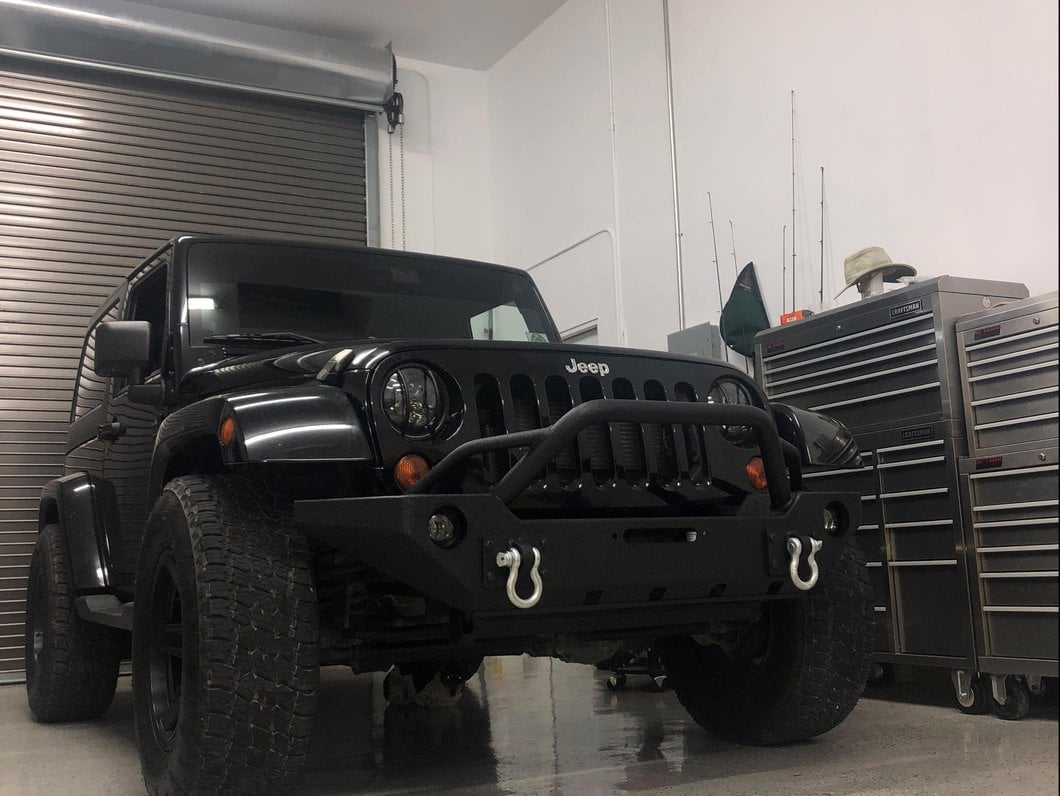 Barricade Alloy Series Aluminum Front Bumper (07-18 Jeep Wrangler JK)