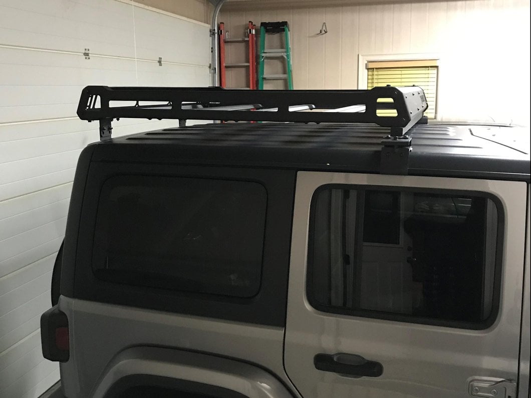 Barricade Removable Hard Top Roof Basket for OEM Hard Top (18-25 Jeep Wrangler JL 4-Door)