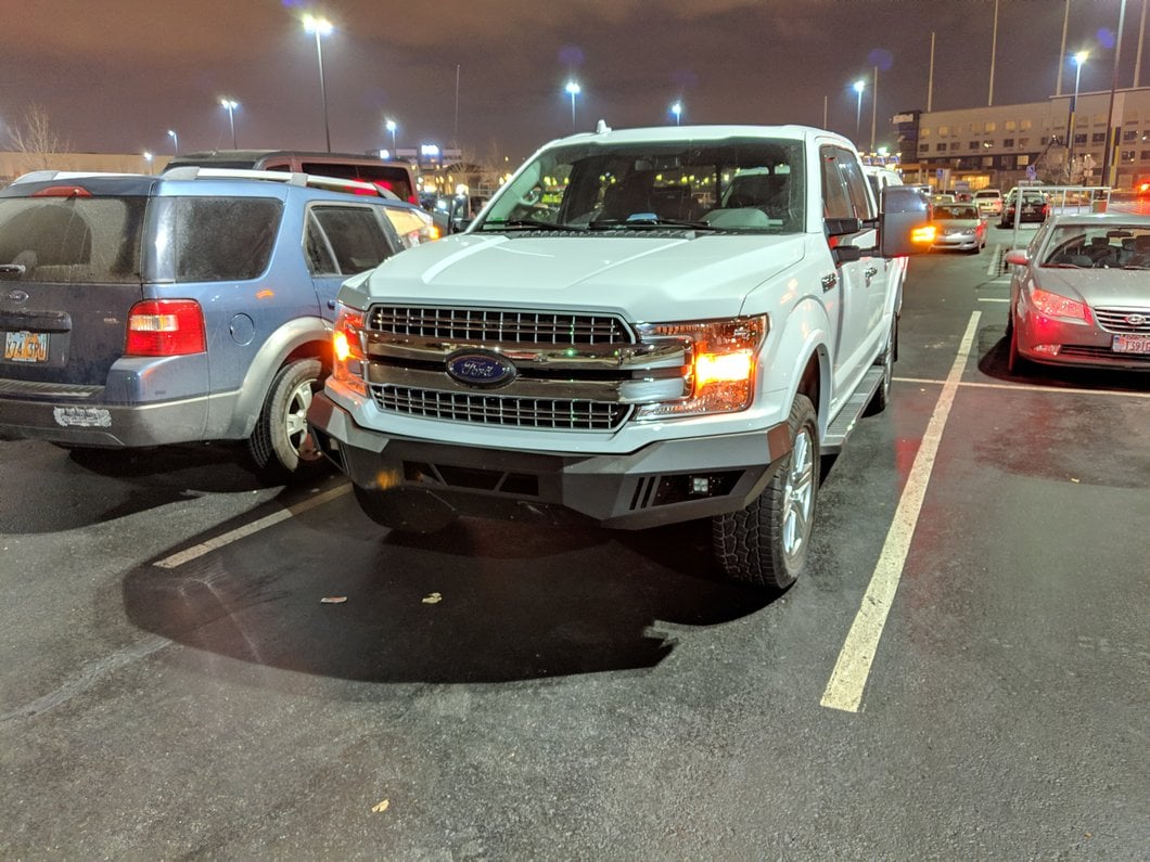 Barricade Extreme HD Front Bumper with LED Fog Lights (18-20 F-150, Excluding Raptor)