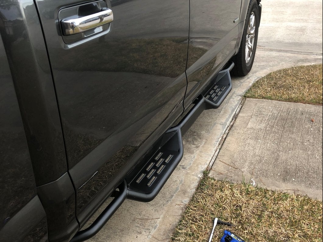 Barricade HD Drop Side Step Bars (15-25 F-150 SuperCab, SuperCrew)