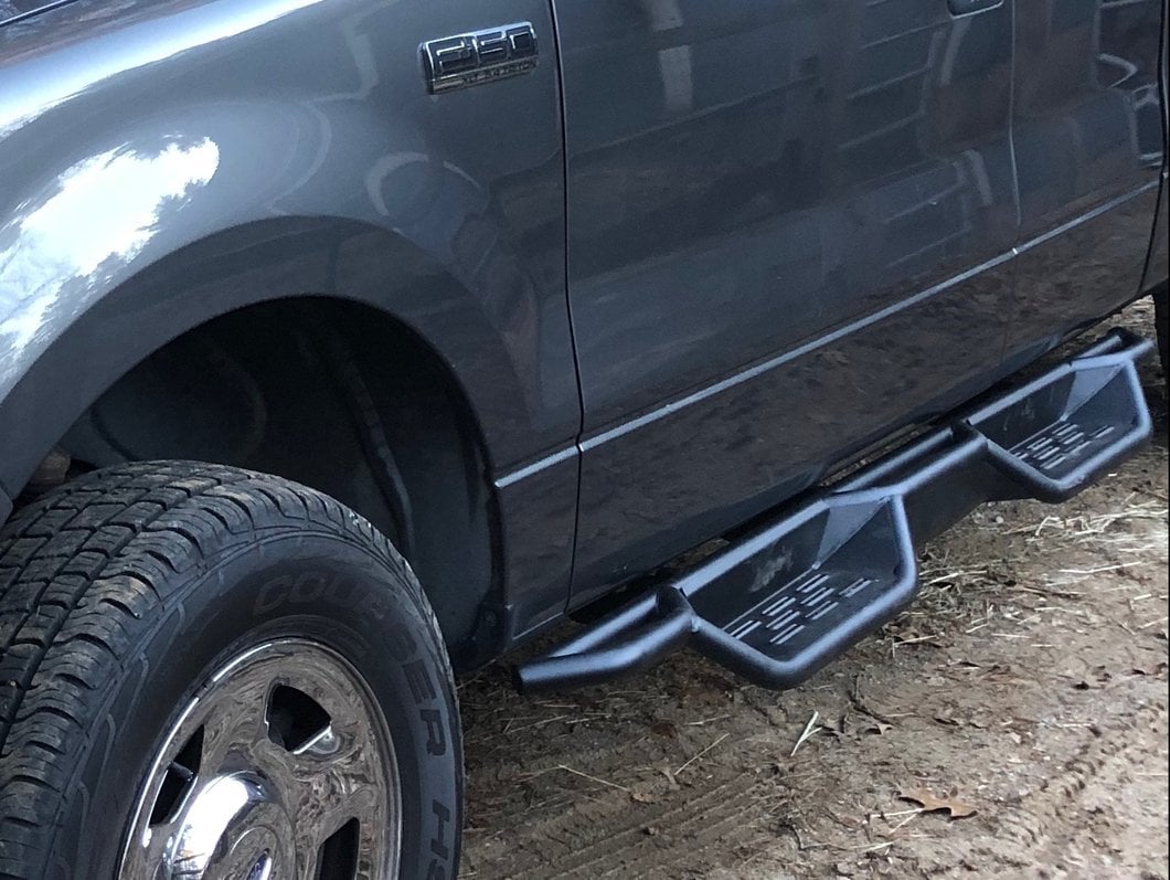 Barricade HD Drop Side Step Bars (04-08 F-150 SuperCab)