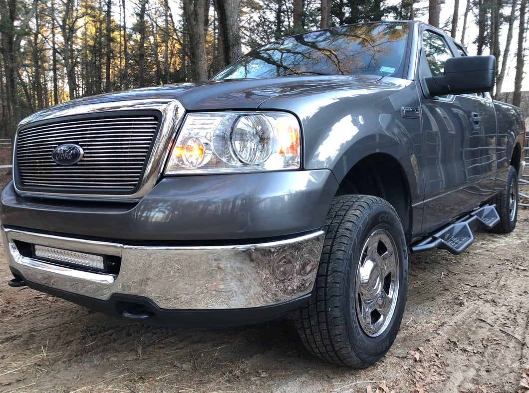 Barricade HD Drop Side Step Bars (04-08 F-150 SuperCab)