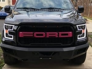 Barricade Extreme HD Front Bumper with LED Fog Lights (15-17 F-150, Excluding Raptor)