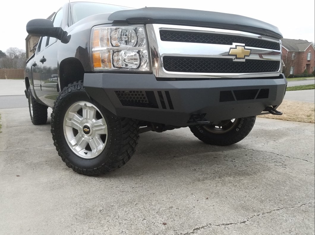 Barricade Extreme HD Front Bumper (07-13 Silverado 1500)