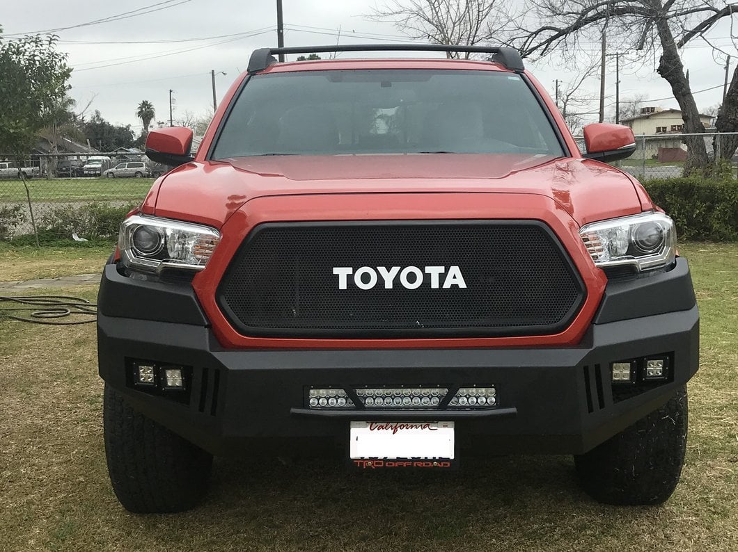 Barricade HD Front Bumper with LED Fog Lights (16-23 Tacoma)