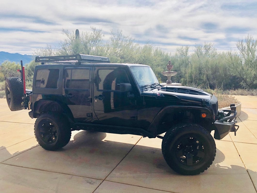 Barricade Removable Hard Top Roof Basket (07-18 Jeep Wrangler JK)