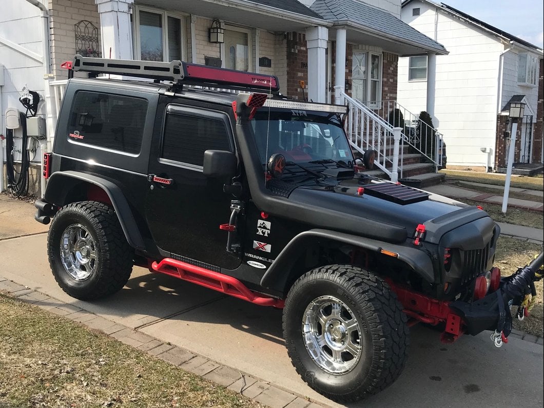 Barricade Removable Hard Top Roof Basket (07-18 Jeep Wrangler JK)