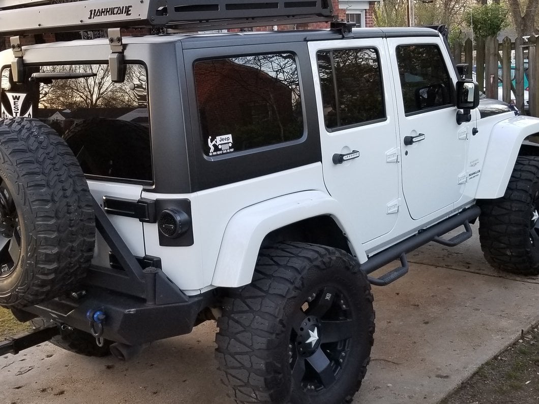 Barricade Removable Hard Top Roof Basket (07-18 Jeep Wrangler JK)