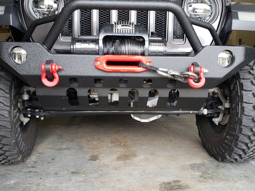 Barricade Skid Plate for Barricade HD Front Bumper J127063-JL Only (18-25 Jeep Wrangler JL)