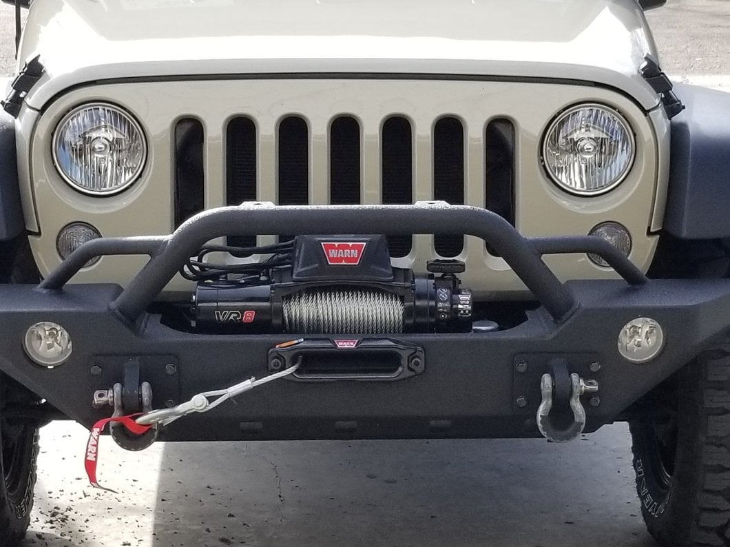 Barricade Alloy Series Aluminum Front Bumper (07-18 Jeep Wrangler JK)
