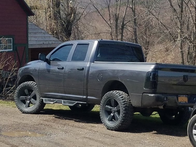 Barricade HD Drop Side Step Bars (09-18 RAM 1500 Quad Cab)