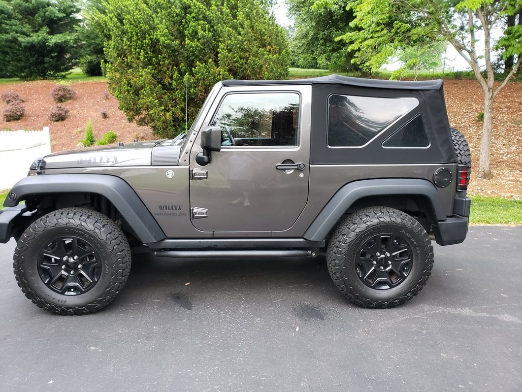 Barricade Rock Sliders (07-18 Jeep Wrangler JK 2-Door)