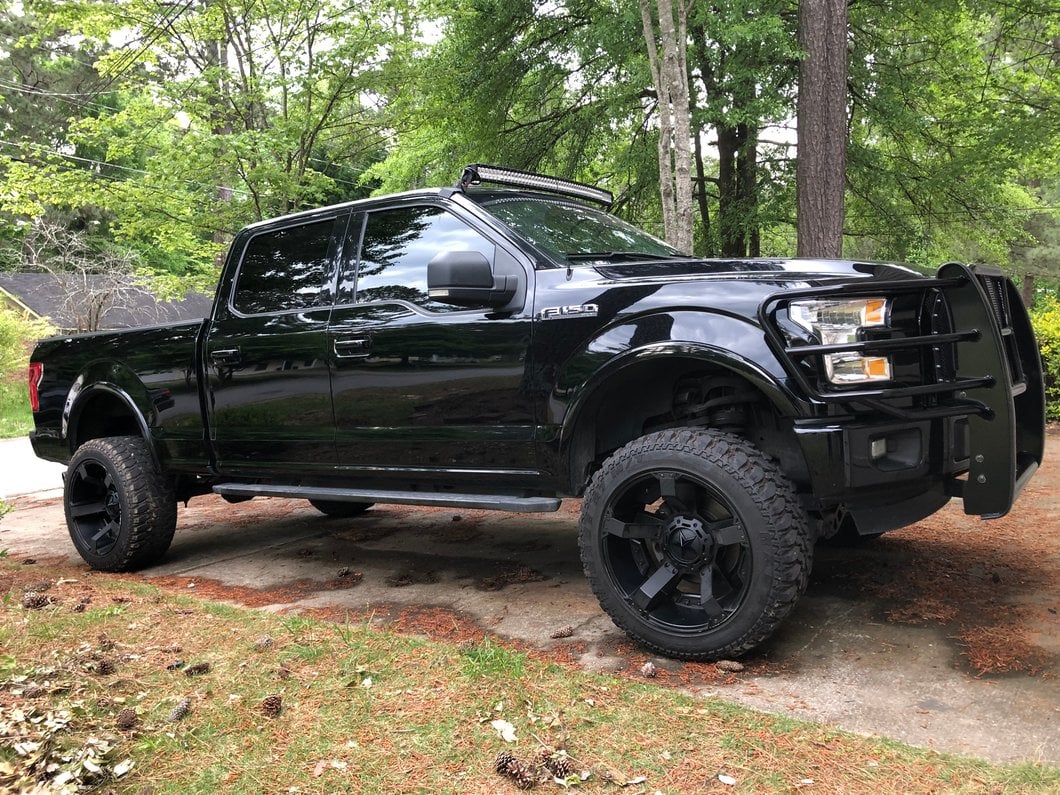 Barricade Extreme Heavy Duty Brush Guard; Black (15-20 F-150, Excluding Raptor)