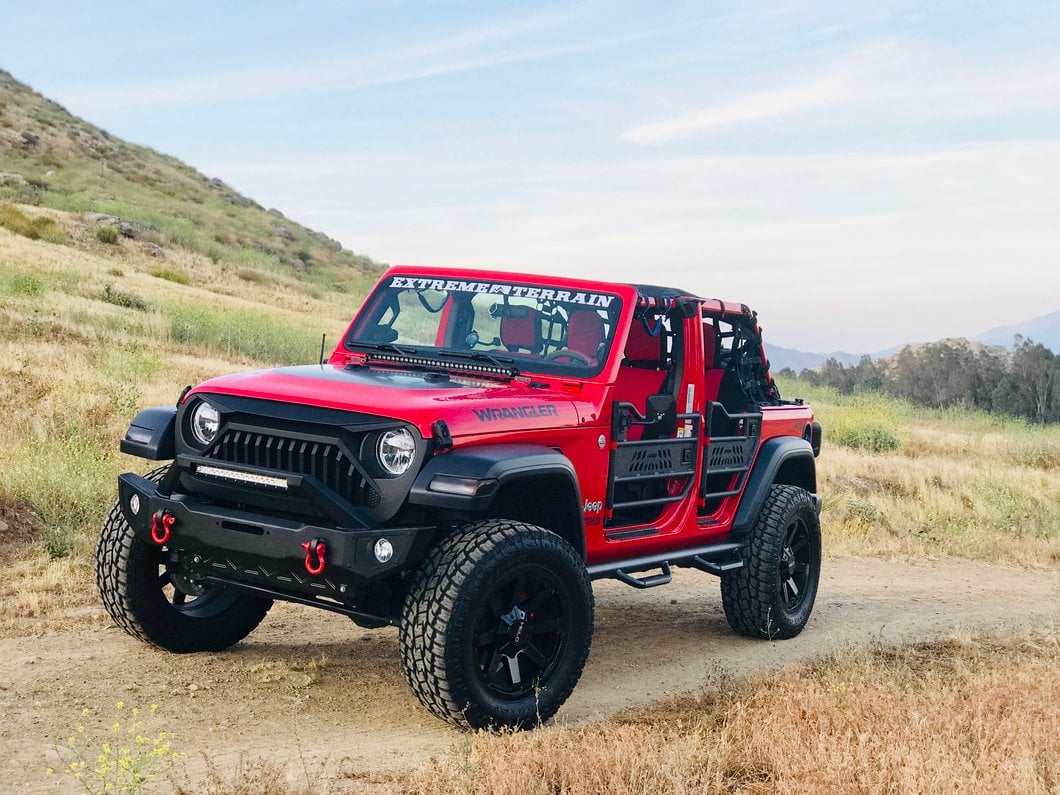 Barricade HD Front Bumper with 20-Inch Light Bar (18-25 Jeep Wrangler JL)