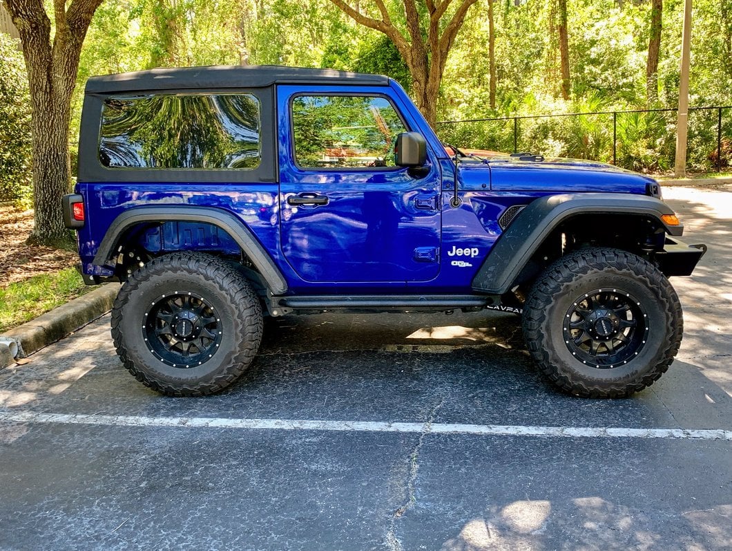 Barricade Enhanced Rubi Rails; Textured Black (18-25 Jeep Wrangler JL 2-Door)