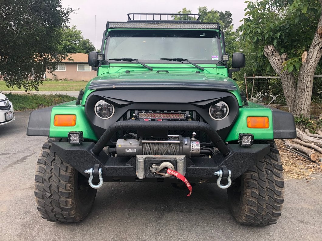 Barricade Adventure HD Front Bumper with D-Rings (87-06 Jeep Wrangler YJ & TJ)