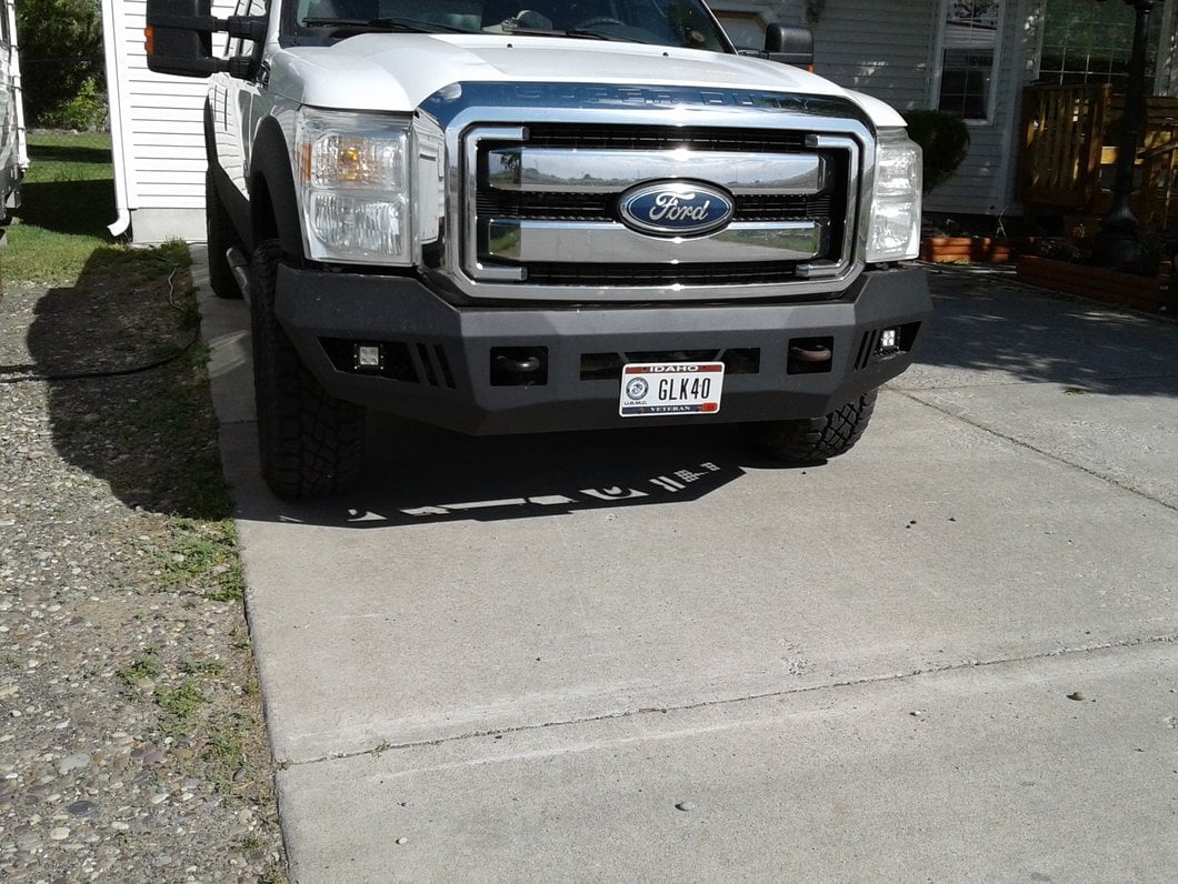 Barricade HD Front Bumper with LED Fog Lights (11-16 F-250 Super Duty)