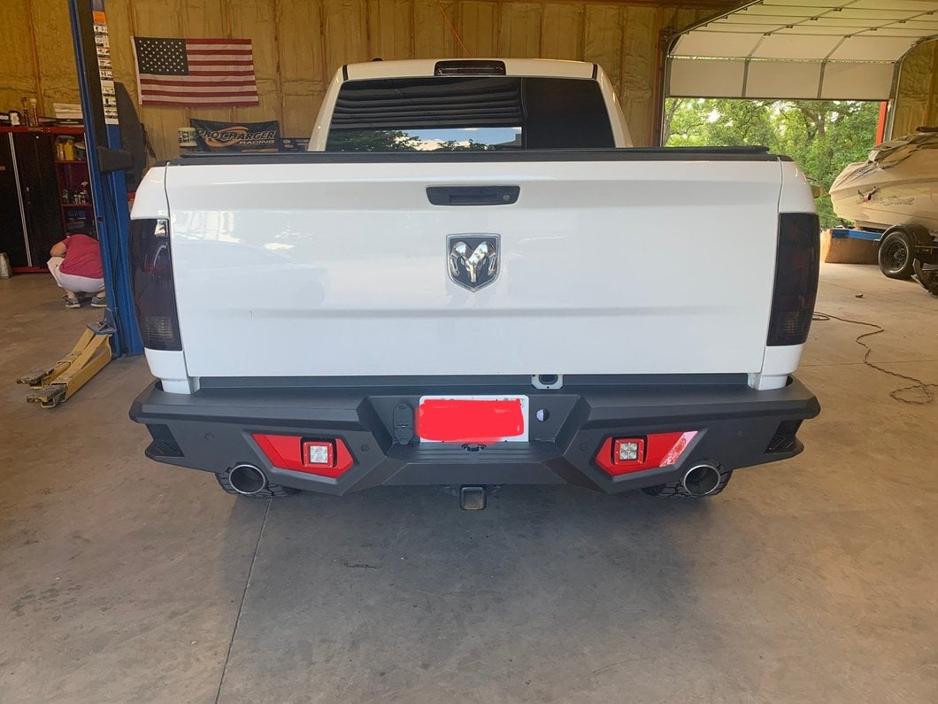 Barricade HD Off-Road Rear Bumper (09-18 RAM 1500)