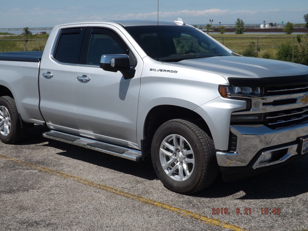 Barricade S6 Running Boards; Stainless Steel (19-25 Silverado 1500 Double Cab)