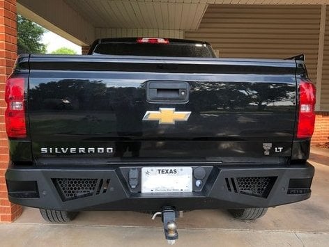 Barricade Extreme HD Rear Bumper (07-18 Silverado 1500)