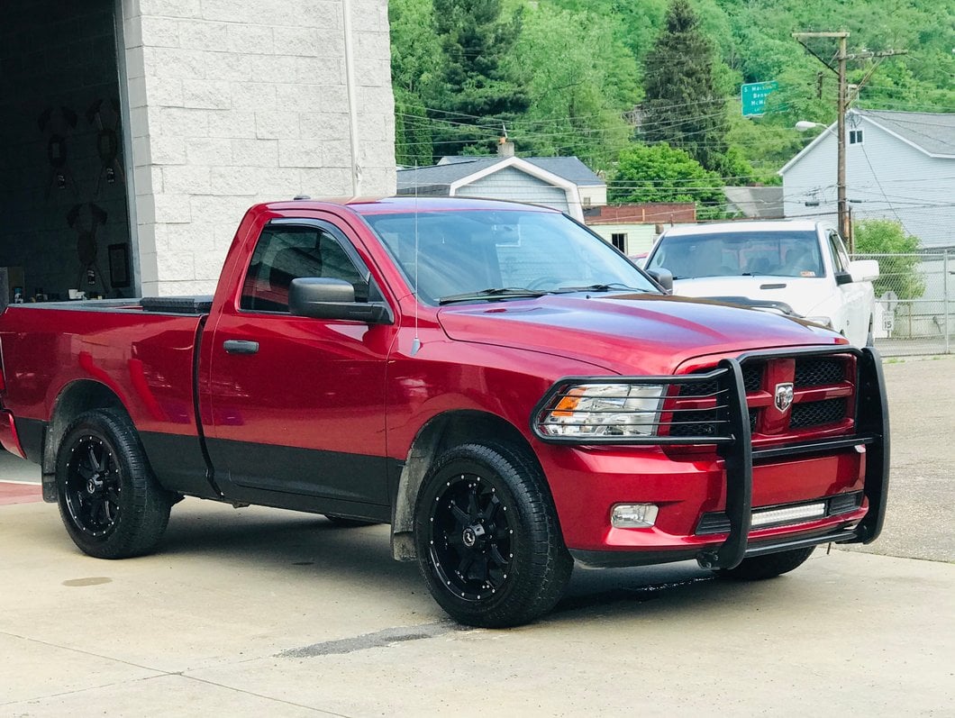 Barricade Grille Guard; Black (09-18 RAM 1500, Excluding Rebel)