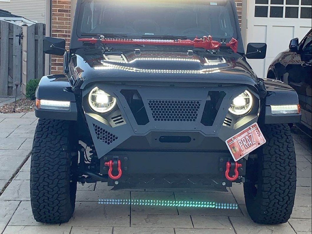 Barricade Apocalypse Grille Guard (18-25 Jeep Wrangler JL, Excluding 21-25 Rubicon)