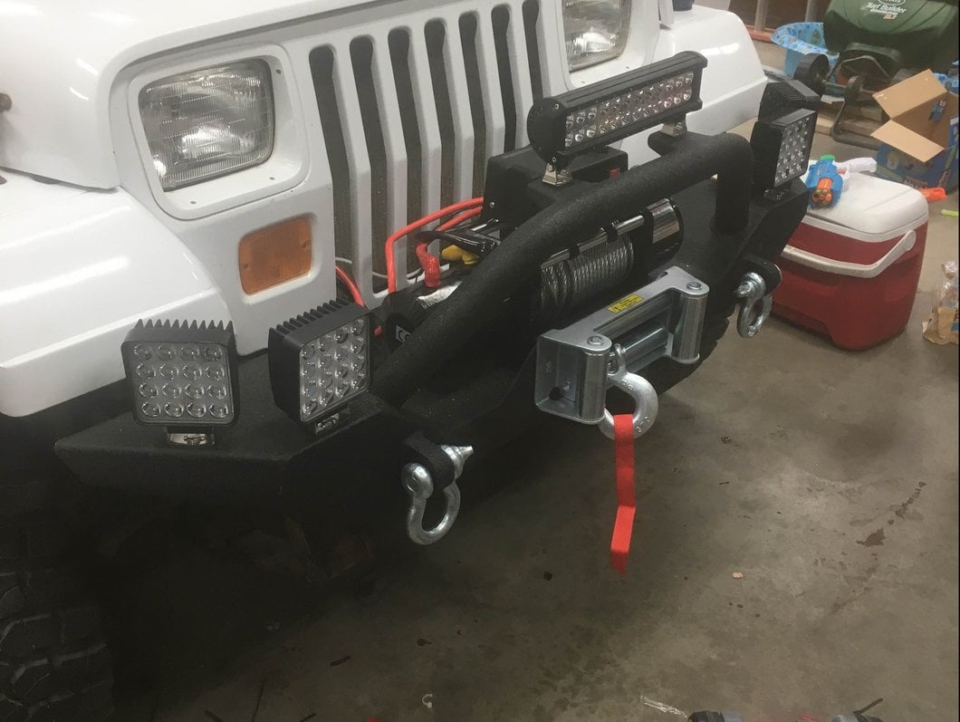 Barricade 9,500 lb. Winch with Wireless Control (Universal; Some Adaptation May Be Required)