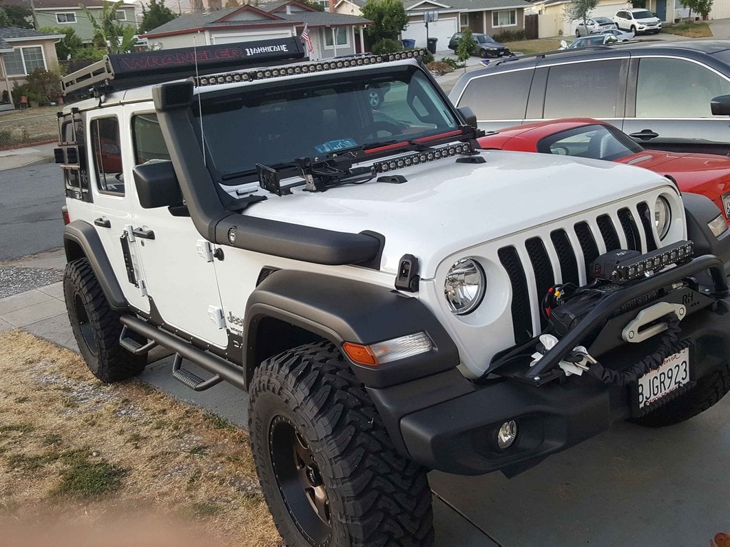 Barricade Removable Hard Top Roof Basket for OEM Hard Top (18-25 Jeep Wrangler JL 4-Door)