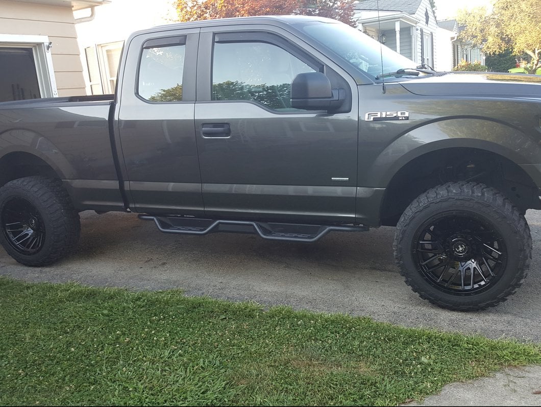 Barricade HD Drop Side Step Bars (15-25 F-150 SuperCab, SuperCrew)