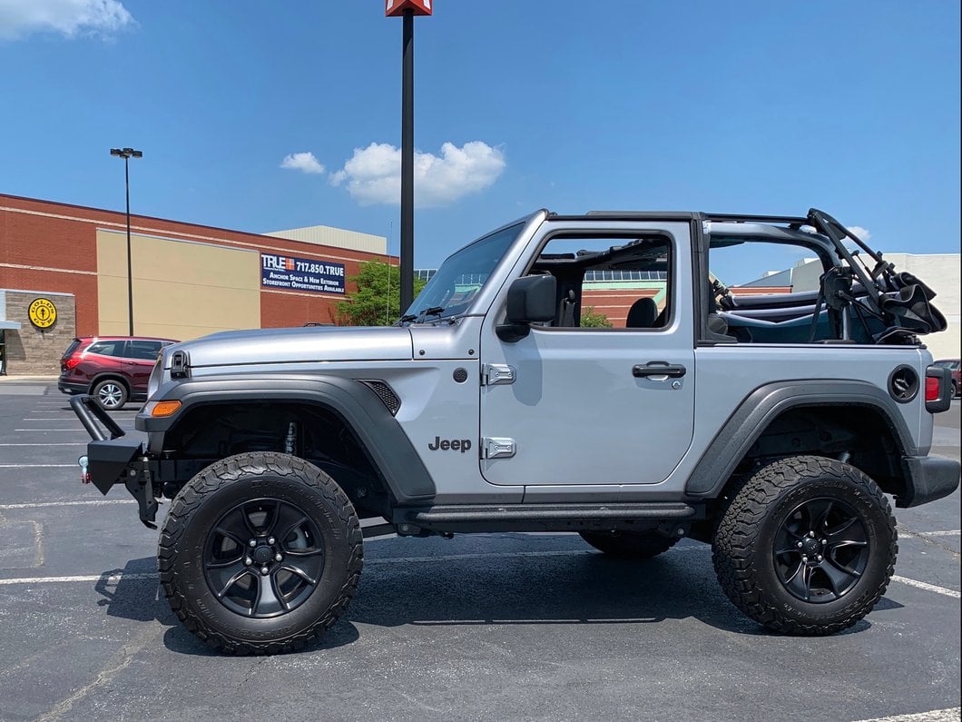 Barricade Enhanced Rubi Rails; Textured Black (18-25 Jeep Wrangler JL 2-Door)