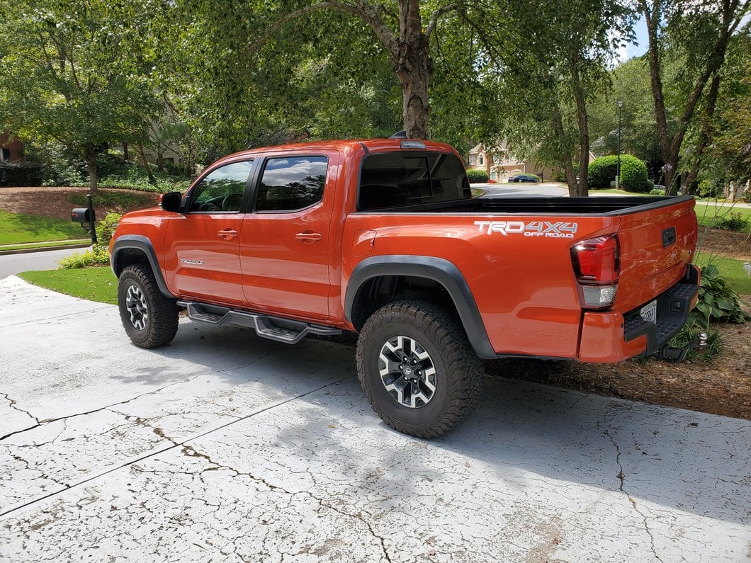 Barricade HD Drop Side Step Bars (05-23 Tacoma Double Cab)