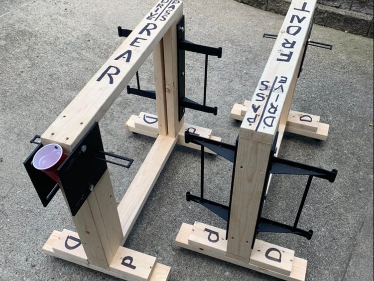 Barricade Door Storage Hangers (07-18 Jeep Wrangler JK)