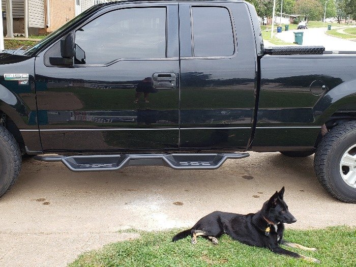Barricade HD Drop Side Step Bars (04-08 F-150 SuperCab)
