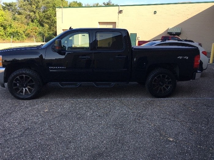 Barricade HD Drop Side Step Bars (07-18 Silverado 1500 Crew Cab)